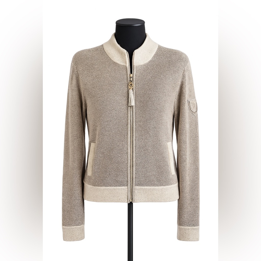 St John Sport Knit Bomber Jacket